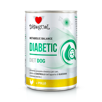 Disugual Veterinary comida húmeda para perros DIABETICO Pollo (adulto) 400g