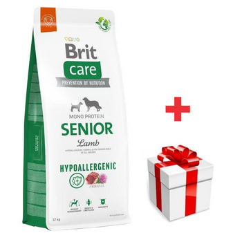 BRIT CARE Cordero Senior Hipoalergénico 12kg + sorpresa gratis