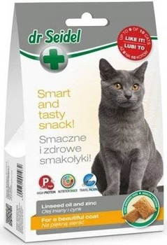 Laboratorio DermaPharm Dr Seidel Golosinas para un pelo bonito para gatos 50g