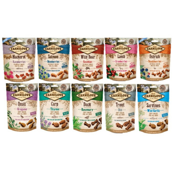 Carnilove Crunchy Snack Mix de Sabores 10x200 g