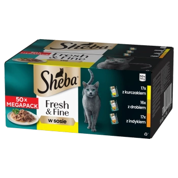 Sheba Fresh & Fine Bolsita 50x50g
