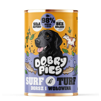 Buen Perro Bacalao y Ternera 400g