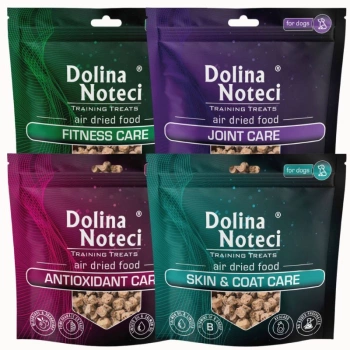 DOLINA NOTECI Golosinas de entrenamiento para perros 4x130g