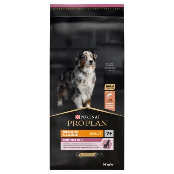 Purina Pro Plan Medium & Large 7+ Sensitive Optiderma Salmón y Arroz 14kg