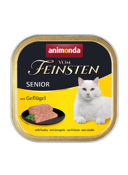 Animonda Vom Feinsten Senior Gato Aves 100g