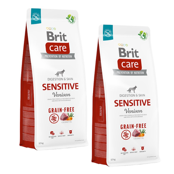 BRIT CARE Grain-free Sensitive Venado 2x12kg