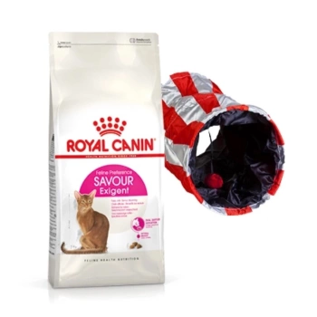 ROYAL CANIN Savour Exigent 4kg + ¡Túnel para gatos GRATIS!