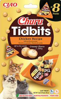 INABA Cat Churu Tidbits - pollo 8x12g