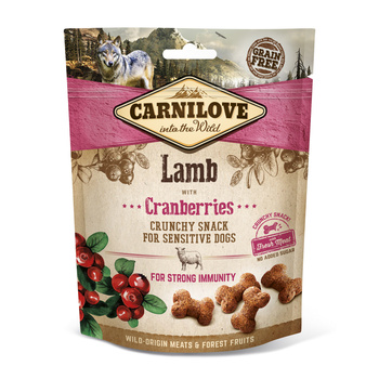Carnilove Crunchy Snack, cordero y arándanos 200 g