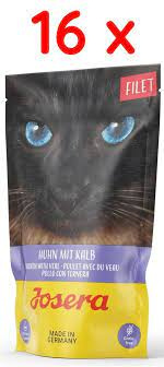 JOSERA Filete de pollo con ternera 16x70g
