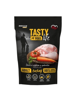 Tasty Dogs Life Plato de pavo en gelatina 500 g