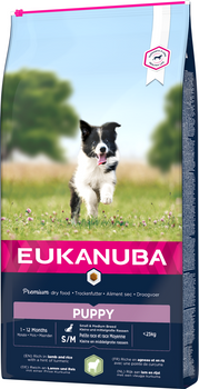 Eukanuba Puppy&Junior Small/Medium Cordero y Arroz 2x12kg
