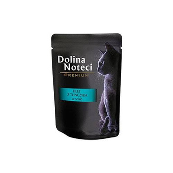 Dolina Noteci Premium para gatos Filete de atún en salsa 10x85g