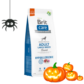 BRIT CARE Perro Hipoalergénico Adulto Raza Grande Cordero 12kg