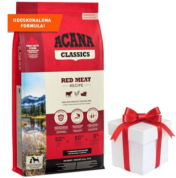 ACANA Carne Roja Perro 14.5kg + ¡Sorpresa para tu Perro GRATIS!