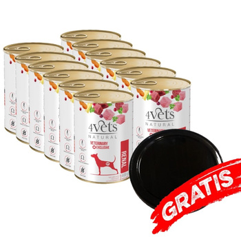4Vets para perros Renal 12x400g