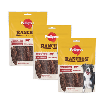 PEDIGREE Ranchos Originals 3x70g - premio para perros con carne de res