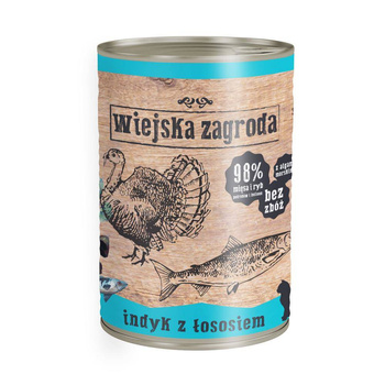 Pavo Rural Homestead con Salmón 400g