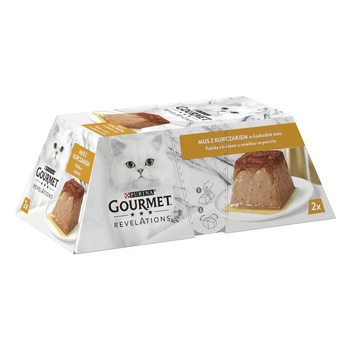 GOURMET Revelations Mousse con Pollo 2x57g