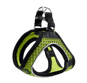 Arnés para perro Hunter Hilo Comfort Verde lima Talla S