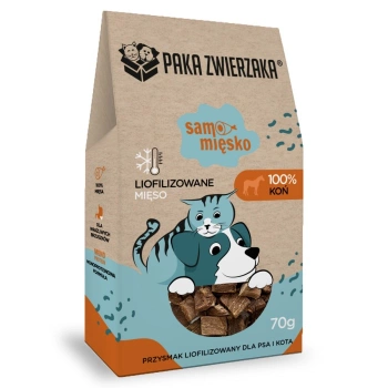 Animal Paka Premio Liofilizado Carne Pura CABALLO 70g