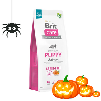 BRIT CARE Dog Grain-free Puppy Salmón 12kg