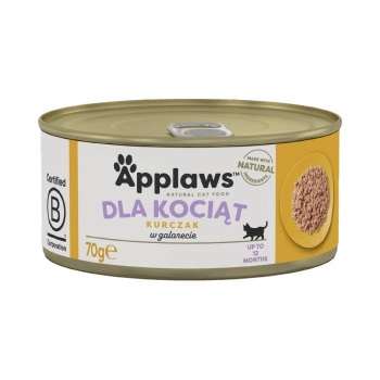 APPLAWS Gatito Pollo En Gelatina Lata 70g