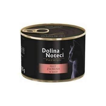 Dolina Noteci Premium Para Gatos Filete de Salmón en Salsa 24x185g