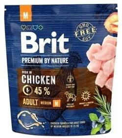 Brit Premium By Nature Adulto M con Pollo 1kg