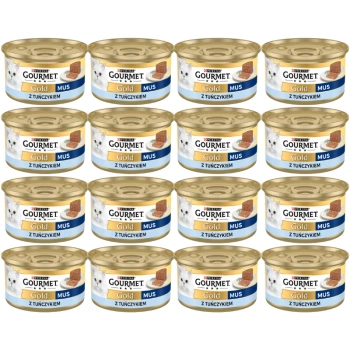 Purina Gourmet Gold Mousse con Atún 48x85g