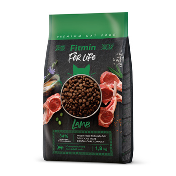 Fitmin Cat For Life Adulto Cordero 1.8kg