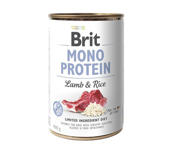 Brit Mono Protein con Cordero y Arroz 400g