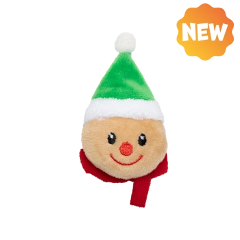 UNIQ PETS PLUS TOY PURRNIP cabeza felina hombre de jengibre con catnip 7x6cm