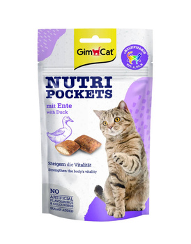 Gimborn Gimcat Nutri Pockets Snack de Pato 60g