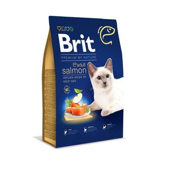 Brit Premium By Nature Gato Adulto Salmón 8kg