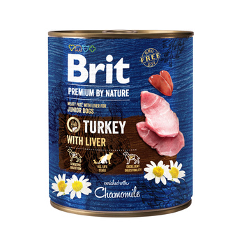 Brit Premium By Nature Pavo con Hígado 800g
