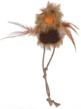 Juguete para gatos Kerbl Safari Wild Bird, 27 cm