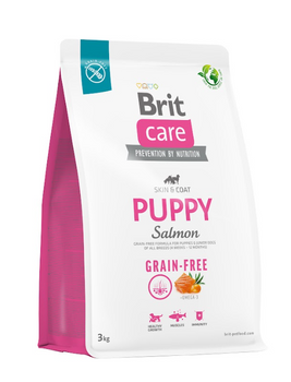 BRIT CARE Dog Grain-free Puppy Salmón 3kg