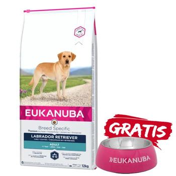 Eukanuba Adulto Labrador Retriever 12kg + ¡Cuenco GRATIS!