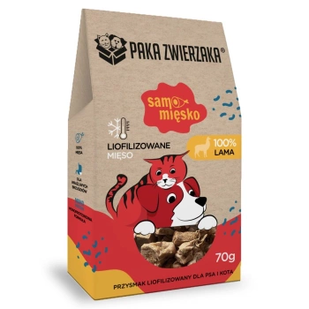 Carne de langosta liofilizada Animal Paka (solo LAMA) 70 g