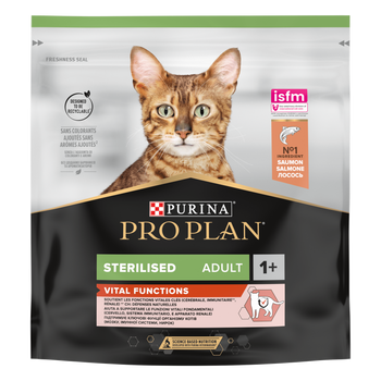 PRO PLAN Sterilised Vital Functions Comida para gatos rica en salmón 400g