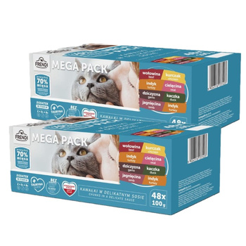 Frendi bolsitas para gatos sabores de carne en salsa 96x100g