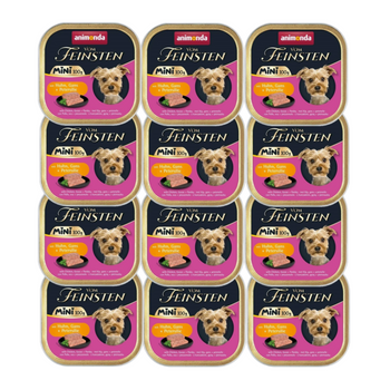 ANIMONDA Vom Feinsten mini adult  pollo/ganso/perejil 12x100g
