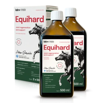 Lab-v Equihard – Fórmula integral para la salud articular de caballos y ponis 2x500 ml