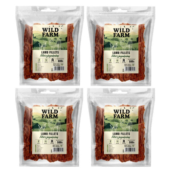 WILD FARM filete de cordero 4x500g golosinas para perros