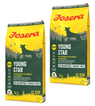 JOSERA YoungStar - Sin cereales 2x12.5kg