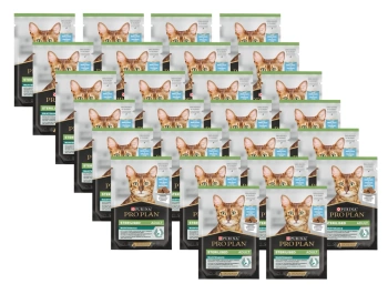 Purina Pro Plan Sterilised con bacalao para gatos 26x75g