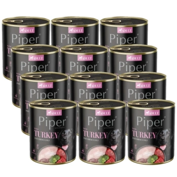 DOLINA NOTECI Piper para perros con pavo y brócoli 12x800g